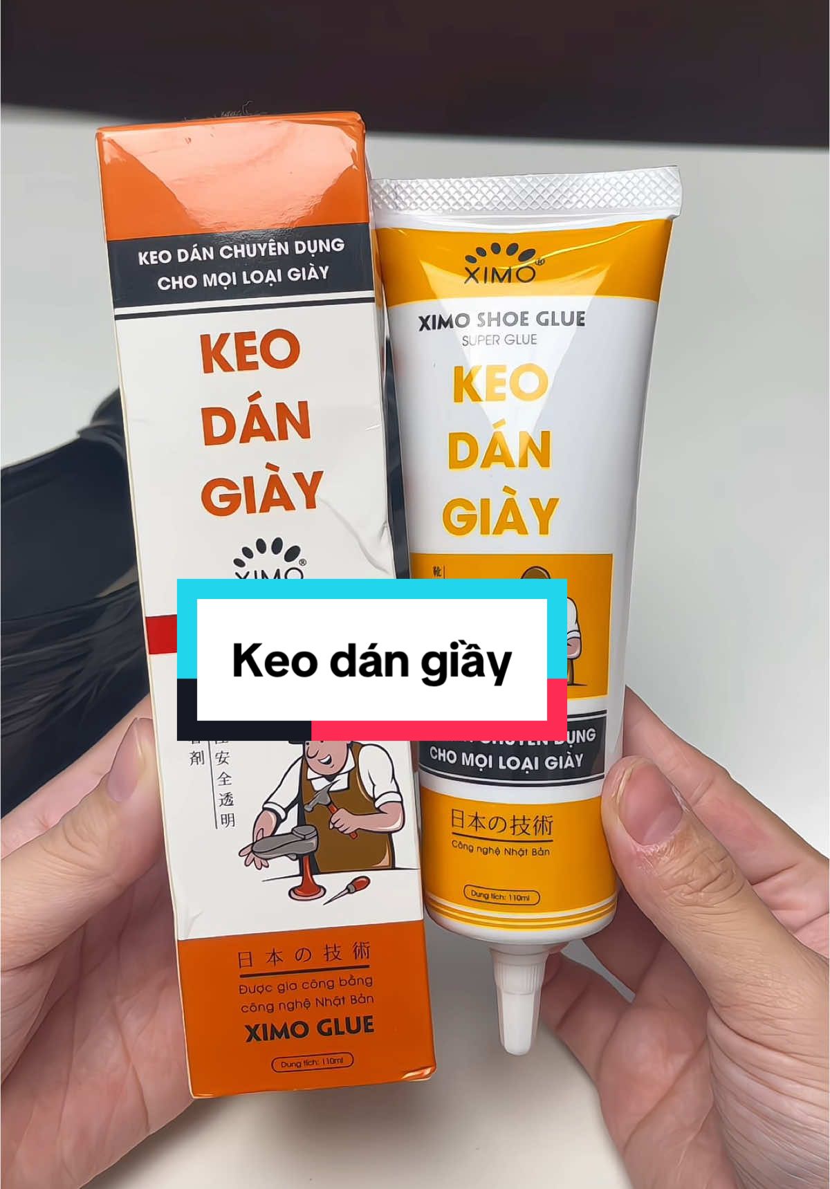 Đừng dán giày bằng keo 502 nữa dán giày bằng keo dán giày chuyên dụng này đi nha #xuhuong #keodangiay #keodangiaydepsieudinh #keodangiaydep 