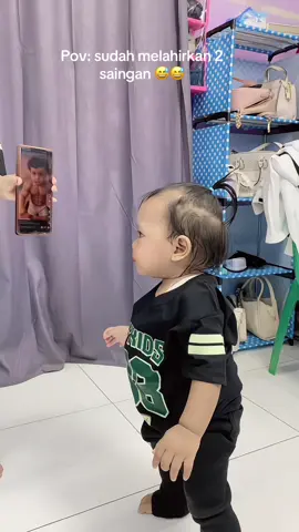 Bakalan menggeser posisi ibunya. 😜😃#fypmu #kalcer 