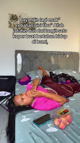 Janji ya allah,sok coba dulu aja jatuhin satu keresek dulu😊