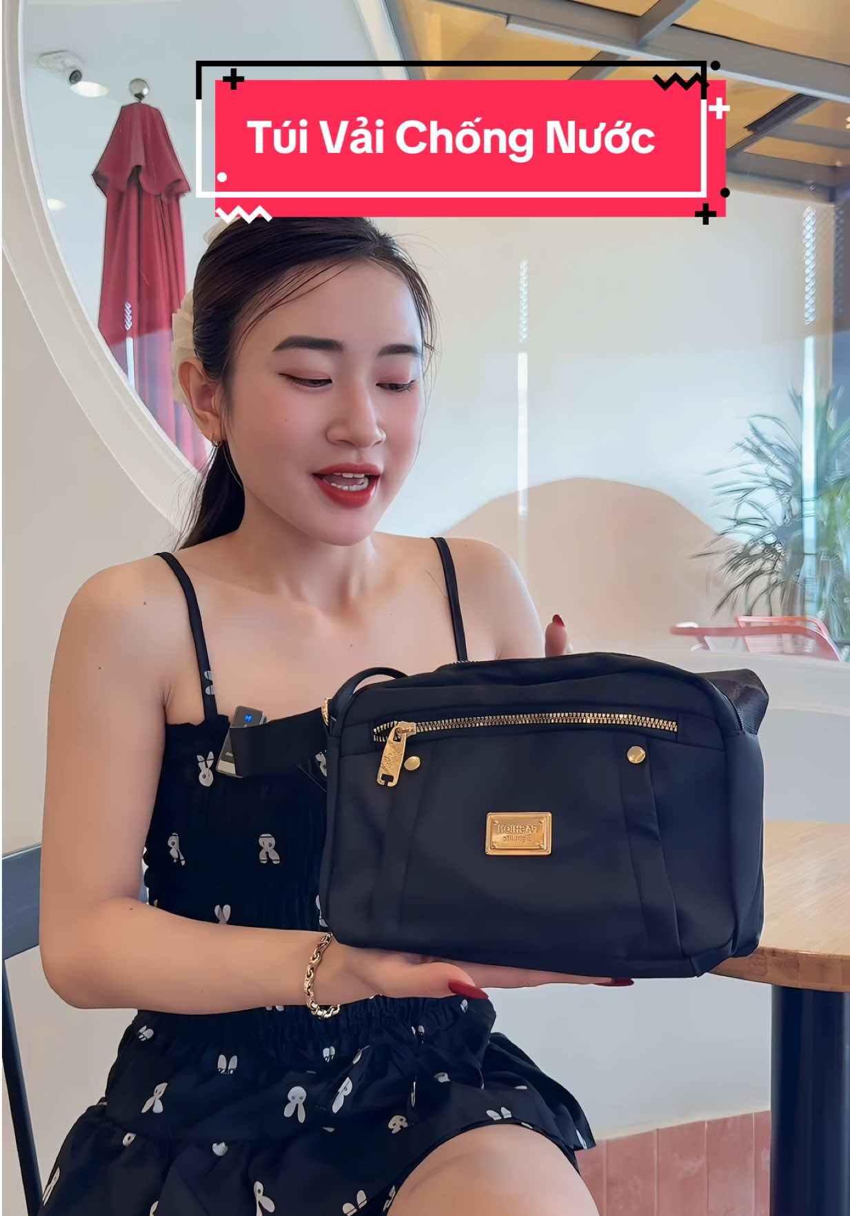 Túi vải nhiều ngăn rộng rãi#duyenha442000 #xuhuong #tui #tuichongnuoc #tuixach 