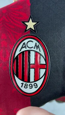 AC Milan 2025-2026 Special Edition New Football Jersey. Is this the jersey of your dreams?#fyp #ACMilan #footballjersey #newjersey #footballtiktok 