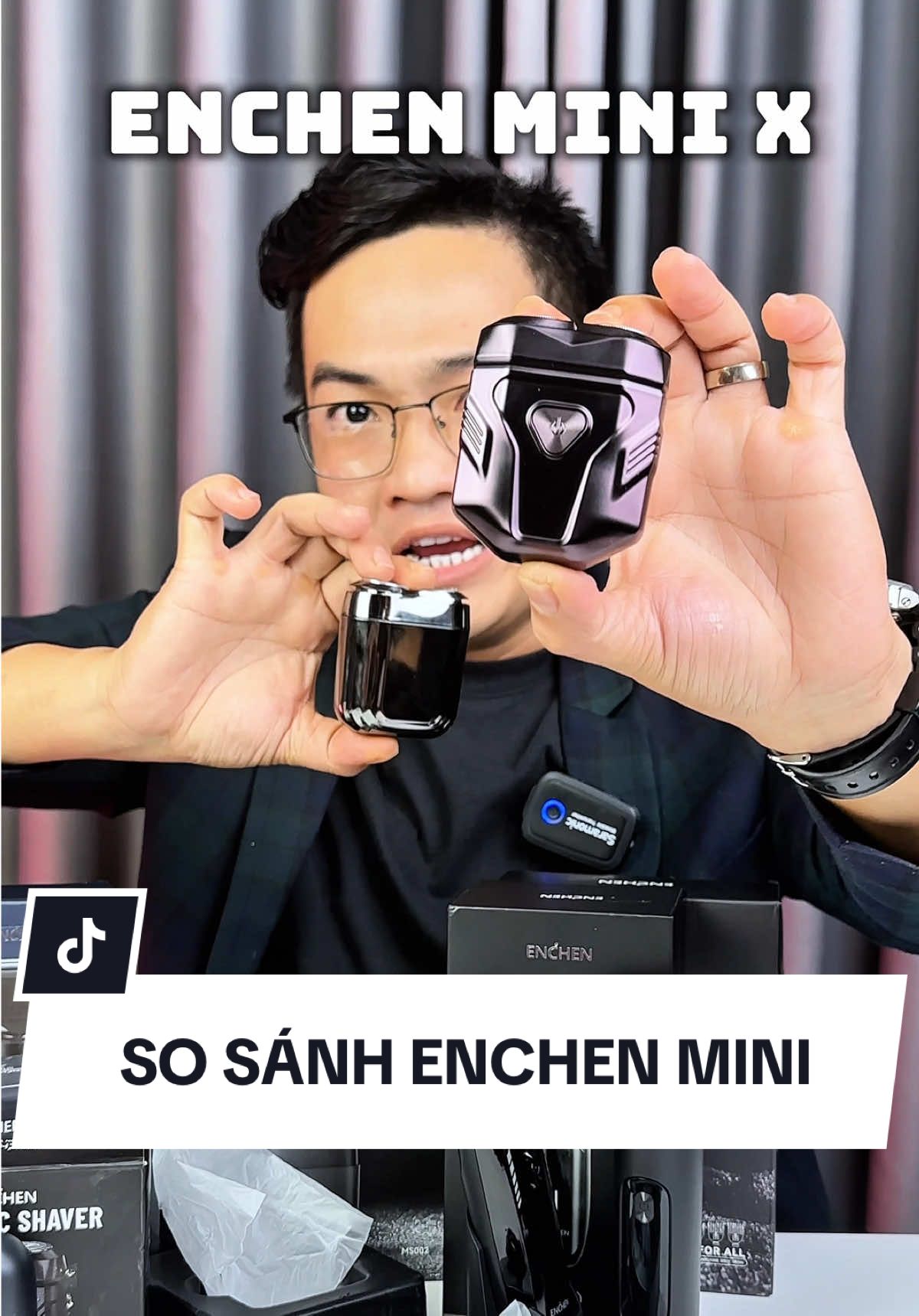 So sánh kỹ thiệt kỹ máy cạo râu Enchen Mini X và Enchen Mini 6 xem ưu nhược điểm từng loại #khứa8 #noibatnhanh #sosanh #maycaorau #enchen 