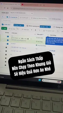 Ngân sách thấp vài chục thì chạy quảng cáo như thế nào cho hiệu quả anh em tham khảo nhé #quangcaofacebook #quangcao #facebook #facebookads #facebookpage 