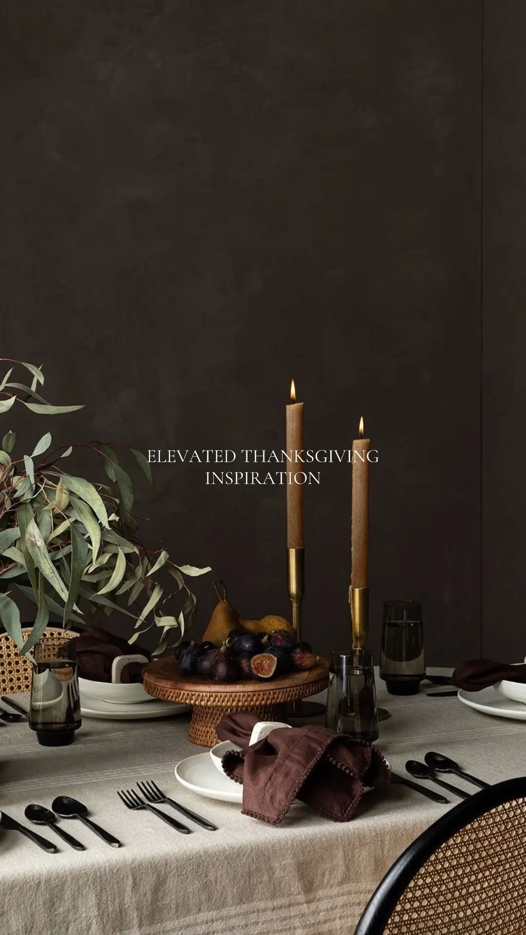 Thanksgiving is right around the corner and while I’m already jumping ahead to the holidays, some of you asked for some #thanksgivingdecor ideas! 🦃 I’ll be honest, Thanksgiving has never really been my all time favorite holiday decor wise BUT I curated and found some inspo that is super luxe and elevated! If you’re like me and don’t like traditional pumpkins, oranges and reds for the fall, this is the direction to go in. The deep burgundy and greens along with fresh fall fruit for tablescapes with candles is such a beautiful way to bring in fall elements without screaming “HARVEST!!!”  If you’re hosting and looking for some of these decor pieces, I’ve made it all shoppable for you on my ShopMy! 🤎 #thanksgivingdinner #thanksgivingvibes #holidaydecorating #amazonhaul 