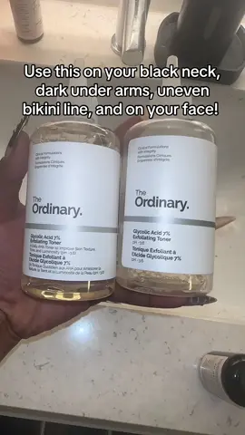 This has been doing great for the acne scars on my face. It’s slowly working for my under arms and uneven neck as well! #GlycolicAcid #TheOrdinary #GlycolicAcidResults #skincaretips 