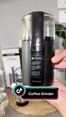 200 W electric coffee grinder with two stainless steel cups one for wet ingredients other for dry ingredients comes with two years warranty#kichen #shopee #tiktokmademebuyis #suportsmallbusiness 
