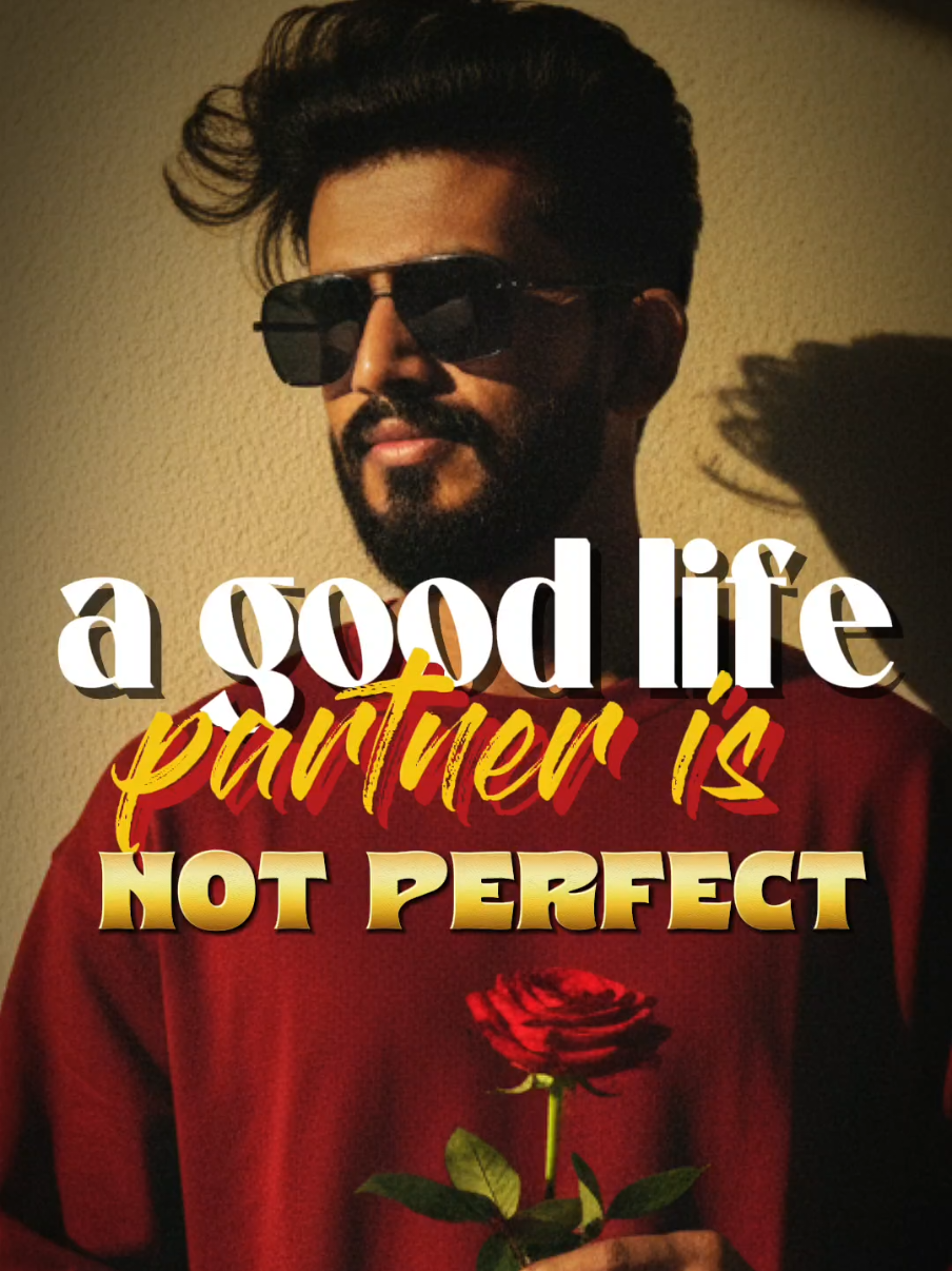A good life partner is not perfect, but they make your life feel perfect. #voiceofraaz #marriage #lovequotestamil #creatorsearchinsights #whatsappstatus 