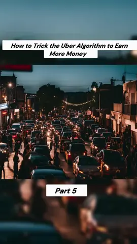 How to Trick the Uber Algorithm to Earn More Money #uber #driver 