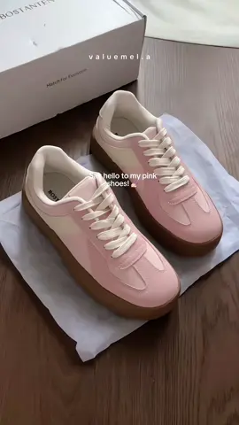 New fav shoes unlocked 🩰 #sepatupink #bostanten #bostantenshoes #sneakersbostanten 