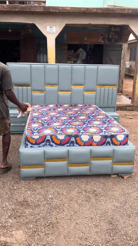 Double bed frame with double mattress… just contact Koo blinks furnitures on 0548853263/0257523966☎️☎️☎️📲📲