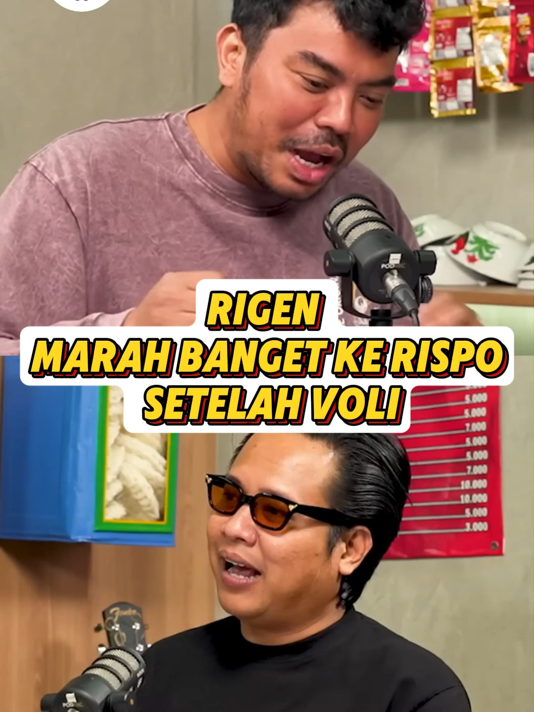 RIGEN MARAH BANGET KE RISPO SETELAH VOLI Tonton selengkapnya di YT HAS Creative - PWK. Bersama Gofar Hilman dan Ananta Rispo . #ketawaitusehat #PodcastWarungKopi #PWK #anantarispo #rispo