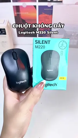 Chuột không dây L0GITECH M220 Silent #chuotkhongday #chuotmaytinh #chuotkhongdaylogitech #logitechm220silent #xuhuong 