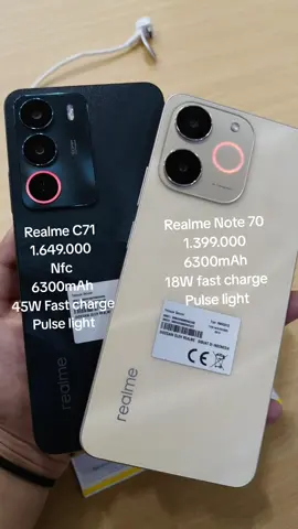Perbedaan Realme C71 dan Realme Note 70 #realmenote60x #realmenote60 #realmenote70 #realmec71 #realmec75x #realme14t #realme14 #realme15 #realme15t #realme15pro #realmegt7t #realmeindonesia #viral #fyp #foryou #bogorhits #mallbtmbogor #trending #fyppppppppppppppppppppppp #moots? 