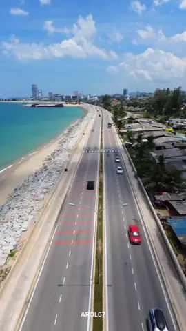 Indahnye suasana jalan pantai kg seberang takir #djimini3  #terengganu 