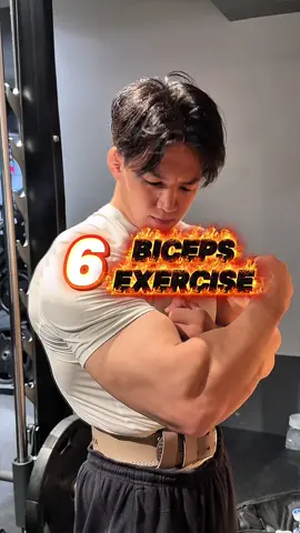 6 biceps exercise‼️ . . #biceps #bicepsworkout #exercise #training #gymworkout 