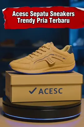 ACESC SNEAKERS K49 – Solusi Sepatu Cowok Kasual Anti Slip Buat Gaya dan Aktivitas! #AcescK49  #sepatusneakerspria  #sneakerskasual  #sepatukerjapria  #PUleatherTwoTone 