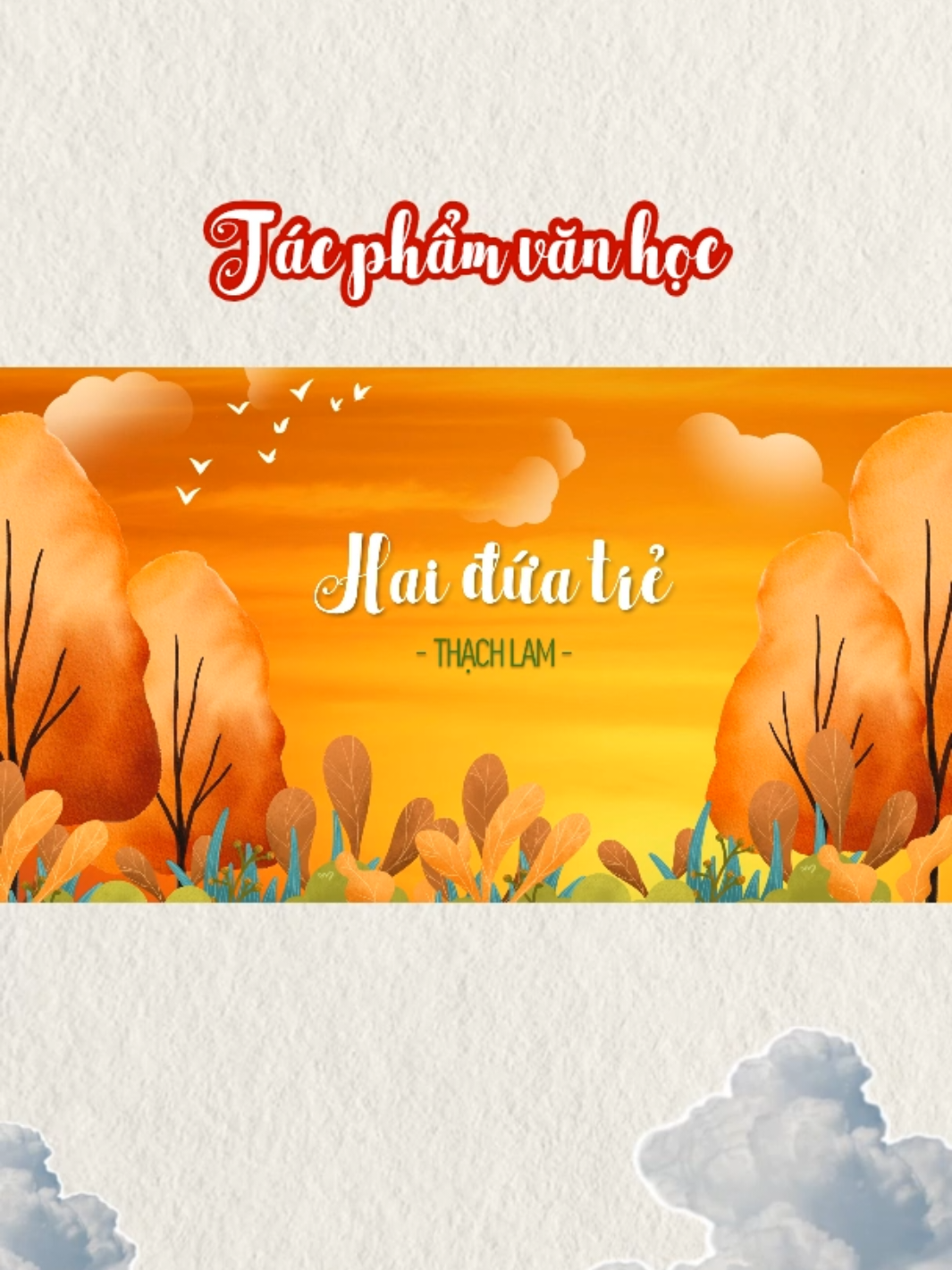 Slide tác phẩm Hai đứa trẻ của nhà văn Thạch Lam #pptcatdi #haiduatre #thachlam #nguvan #ppt 