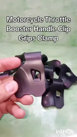 Motorcycle Throttle Booster Handle Clip Grips Clamp #ThrottleBooster #GripsClamp #HandleClip 