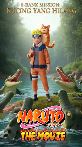 NARUTO THE PIXAR MOVIE | MISI MENCARI KUCING HILANG#naruto#movie#anime#pixar#music