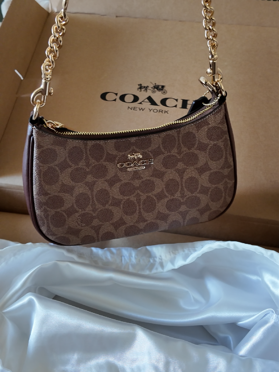 the perfect fall bag 🤎 @Coach #coachbag #coachteri #coachterishoulderbag #coachunboxing #everydaybag 