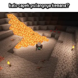 kalo capek pulangnya kemana??  #xyzbca #trending #minecraftmeme #minecraftmemes #Minecraft 