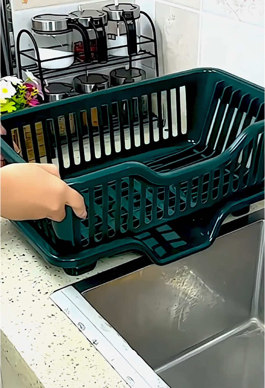 Dish rack#fyp #foryou #tiktok #dishrack #rak 