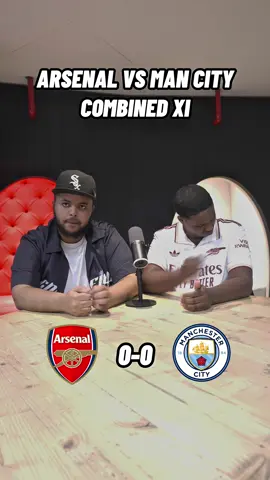 Arsenal vs Man City COMBINED XI⚔️ #arsenal #mancity #combinedxi #cannonfodder @Waleediñho @MukzTheGaffer 