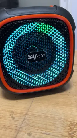 Wireless Bluetooth Speaker with RGB Lights, Outdoor Bluetooth Speaker#karaoke #speaker #Bluetooth 