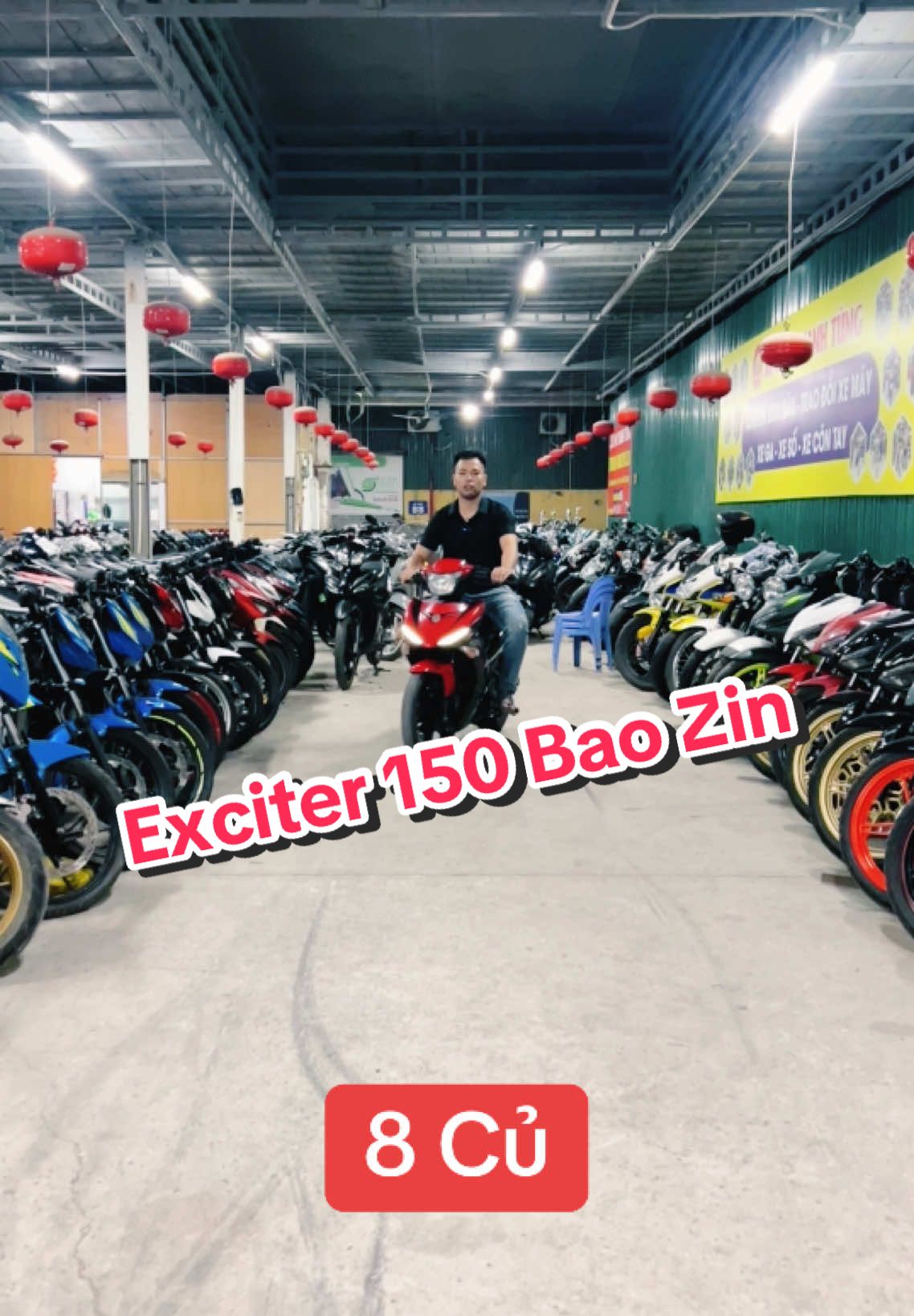 Yamaha exxciter 150 đỏ đen…*Địa CHỈ : Số nhà 26 Ngõ 123 Đường Nguyễn Văn Giáp - Nam Từ Liêm - Hà Nội (cách bến xe Mỹ Đình 1,5km) #x#xemaycuhanoim#muabanxemaycutragopc#cuahangxeuytinhanoi#muabanxemaycu#muabanxemaycutragopx#xemaytragop0đ#x#xemaycux#xht#topehot2025#ex150 #yamaha 