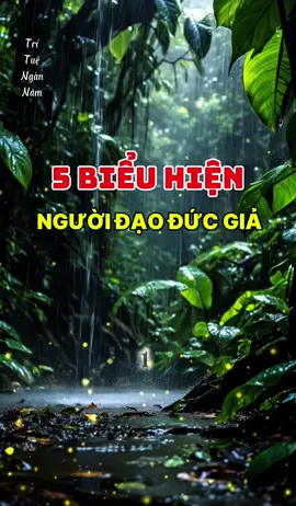 5 biểu hiện của người đạo đức giả… Nếu gặp người như vậy thò cần tránh xa! #trituengannam #sachhay #trietlycuocsong #baihoccuocsong #xuhuong @Trí Tuệ Ngàn Năm  @Trí Tuệ Ngàn Năm  @Trí Tuệ Ngàn Năm 