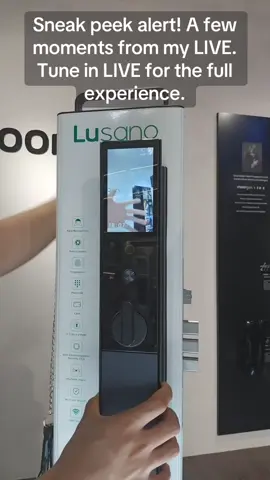 Sneak peek alert! A few moments from my LIVE. Tune in LIVE for the full experience.#tiktoklive #livehighlights #digitallock #digitallockmalaysia #eaglesecuretech 