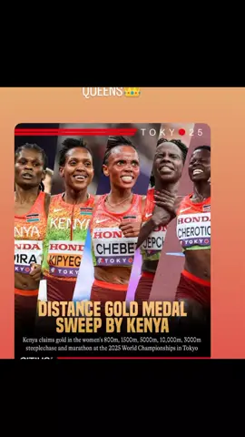 Indomitable Kenyan Women👑 The Dominance and Class😍🫡  @Athletics Kenya (AK) @FaithKipyegon @Beatrice chebet 🇰🇪 #worldchampion  #athletesoftiktok #fyp #tokyo 