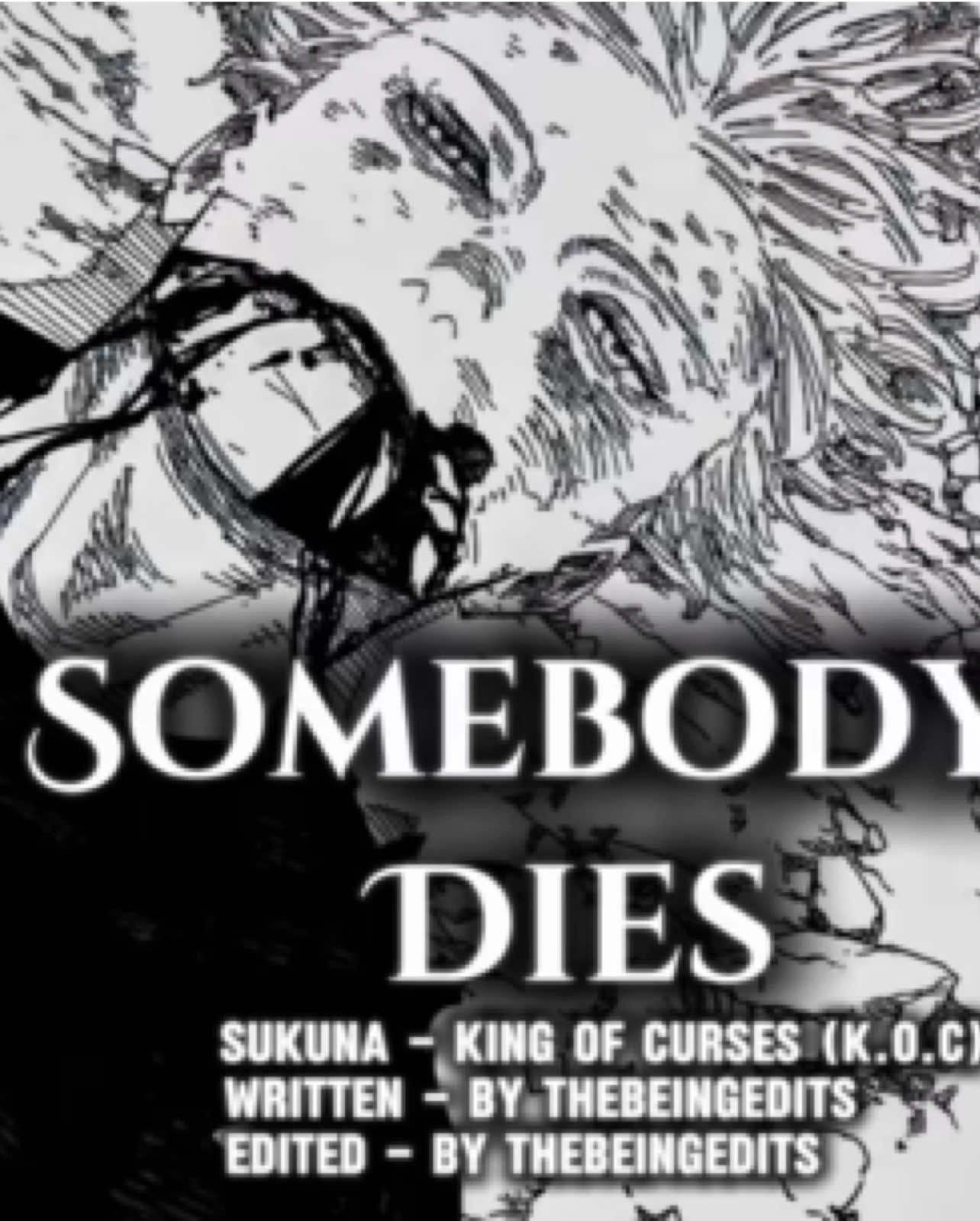 Sukuna Edit - Gojo Diss || Idea Credit @turboburger1176 || #sukuna #gojo #jjk #fyp #foryoupage 