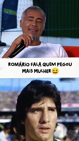 Romário abrindo o jogo sobre quem pegou mais mulher 😅🔥 #romario #resenha #mulher #playdocraque 
