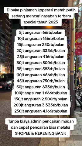 #pinjamankoperasi #pinjamanonline #pinjmanacepat #pinjamanojkterpercaya #koperasimerahputih 