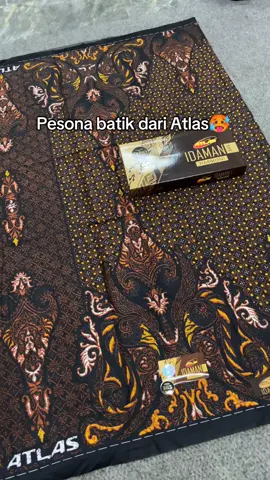 Atlas idaman batik #fyp #fashionmuslim #sarunganasyik #sarungatlas #atlasbatik 