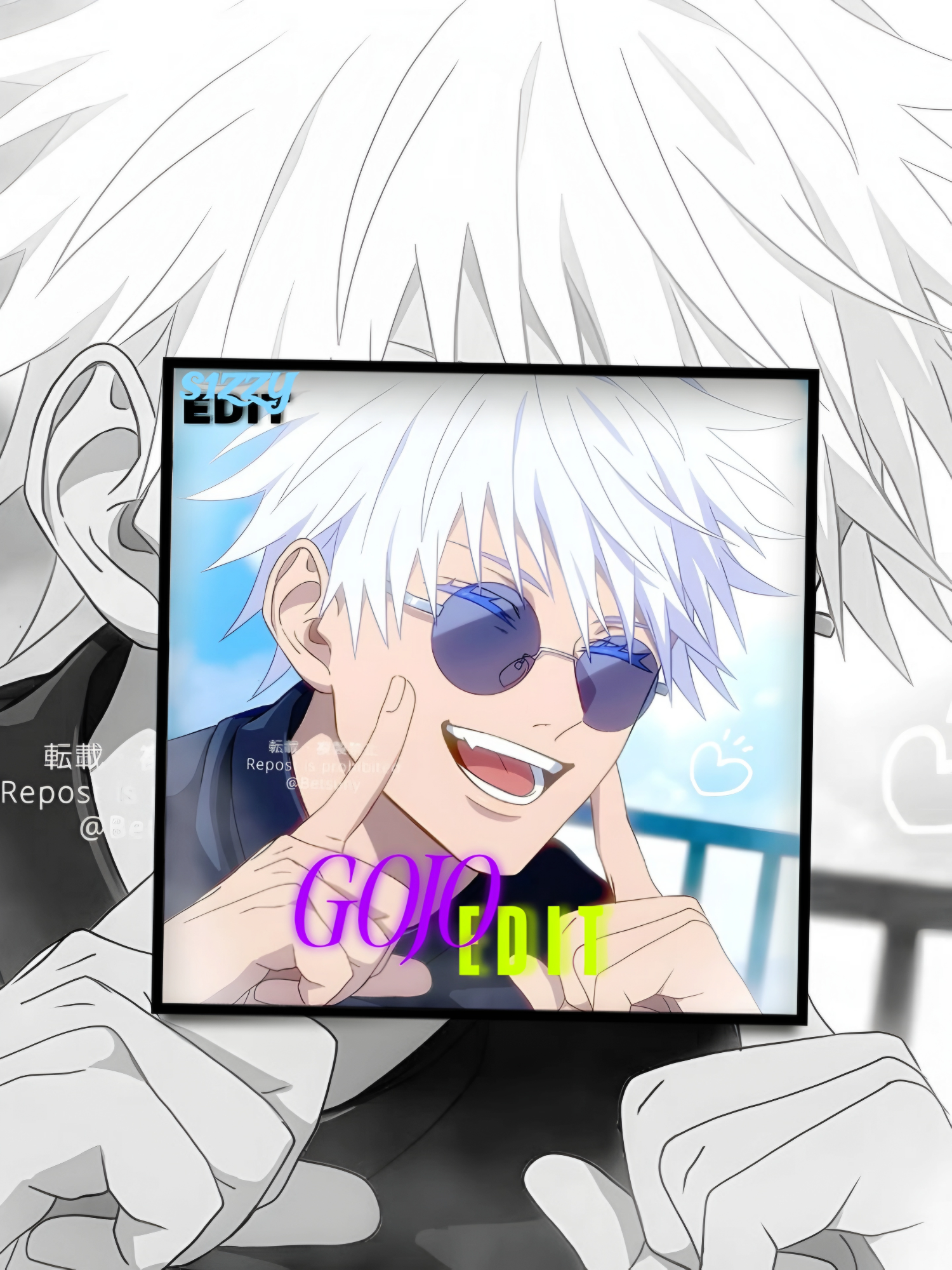 HONOURED ONE #animeedit #jjk #gojo #viralvideo