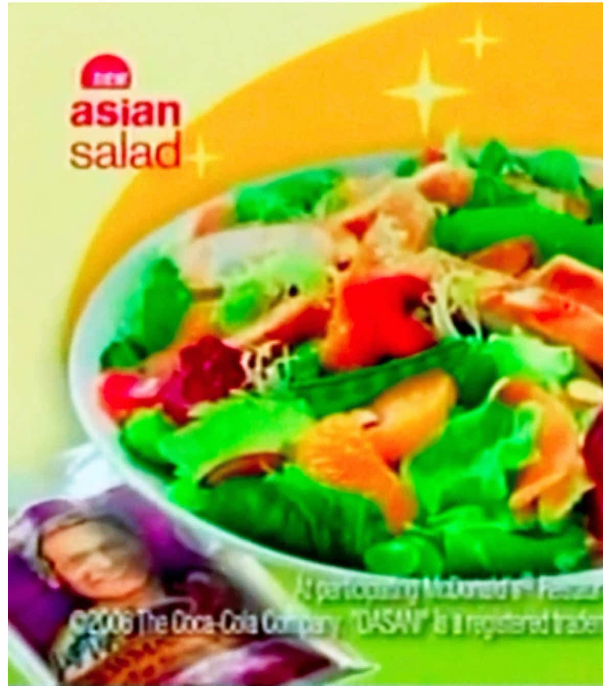 mcdonald’s asian salad | 2006