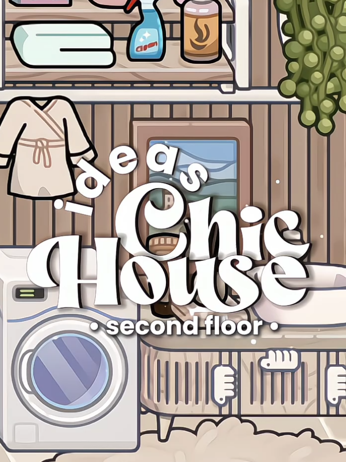 𝜗ৎ ₊˚ Free chic house tutorial for 4 family member | second floor ⋆˚꩜｡ #avatarworld #avatarworldgame #homedecor #housetour #aesthetichome 