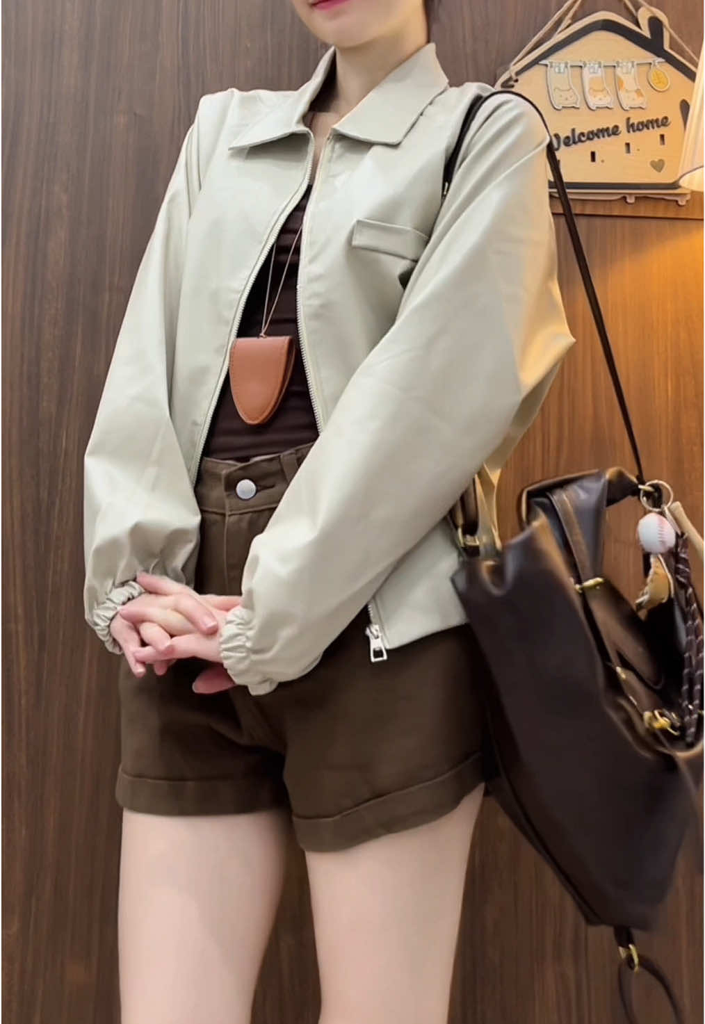 Áo khoác Miho 🌥️🌻✨🌸🌿 #reviewthoitrang #aokhoac #aokhoacda #miho 