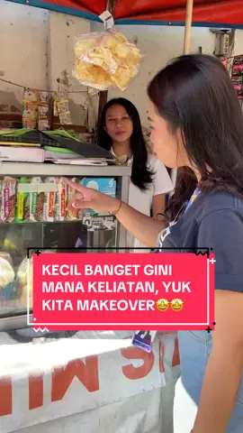 Tantenya kaget pulang” warungnya berubah jd sebagus ini🥰🥰 #makeoverrhino #rhinoindonesia #umkmindonesia #rhinobantuumkm  📍Jl. Petojo Binatu I No.14 Jakarta Pusat