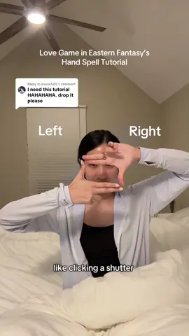 Replying to @jiuyue520_ the tutorial is here 🥰 I realized I did the wrong side in original vid 😅 If you want to learn from Mu Sheng, it is Ep7 Love Game in Eastern Fantasy  #chinesedrama #cdrama #lovegameineasternfantasy #ซีรี่ย์จีน 