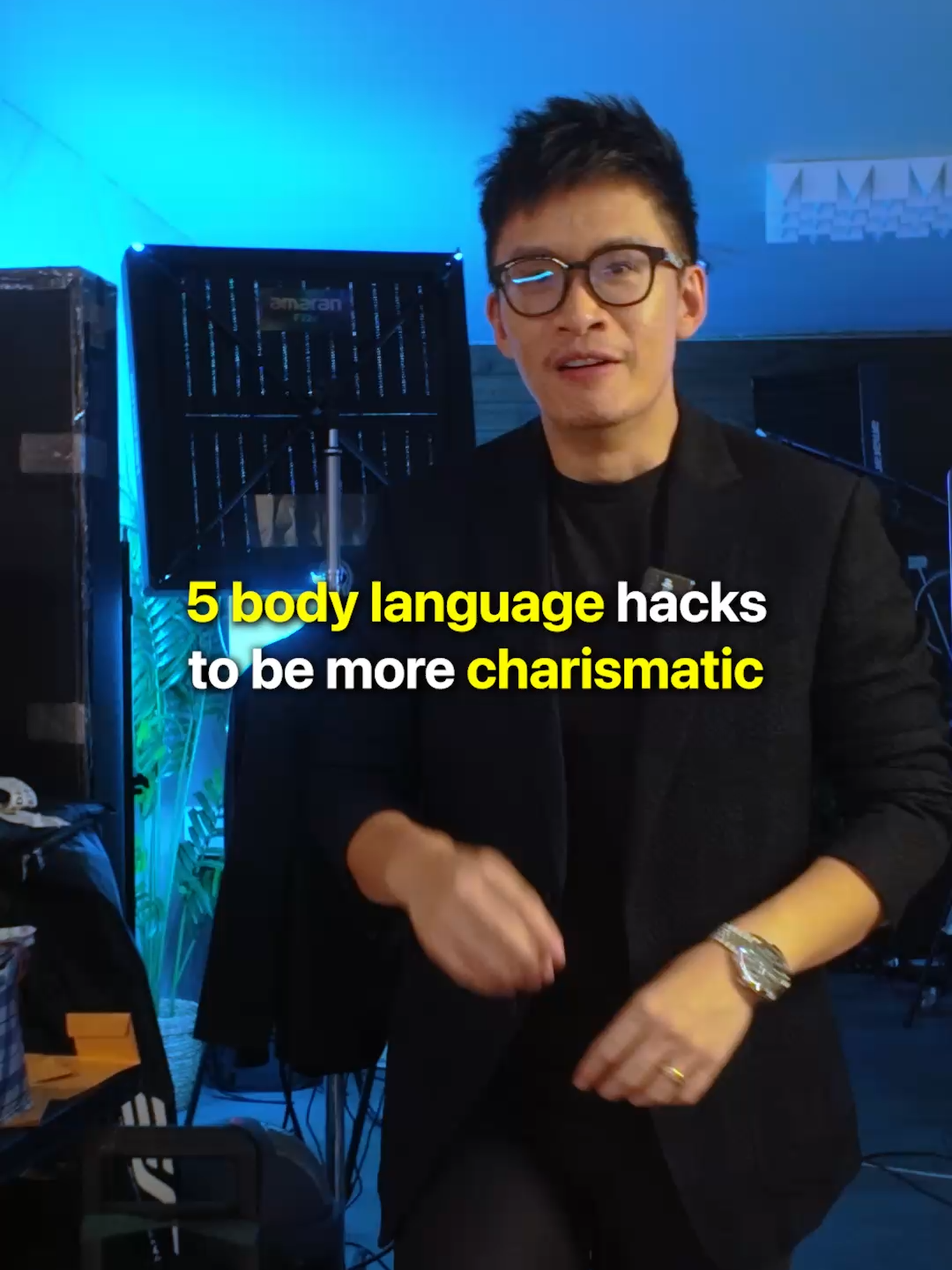 5 body language hacks to be more charismatic!