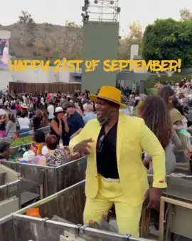 We back! Happy 21st @Earth, Wind & Fire 