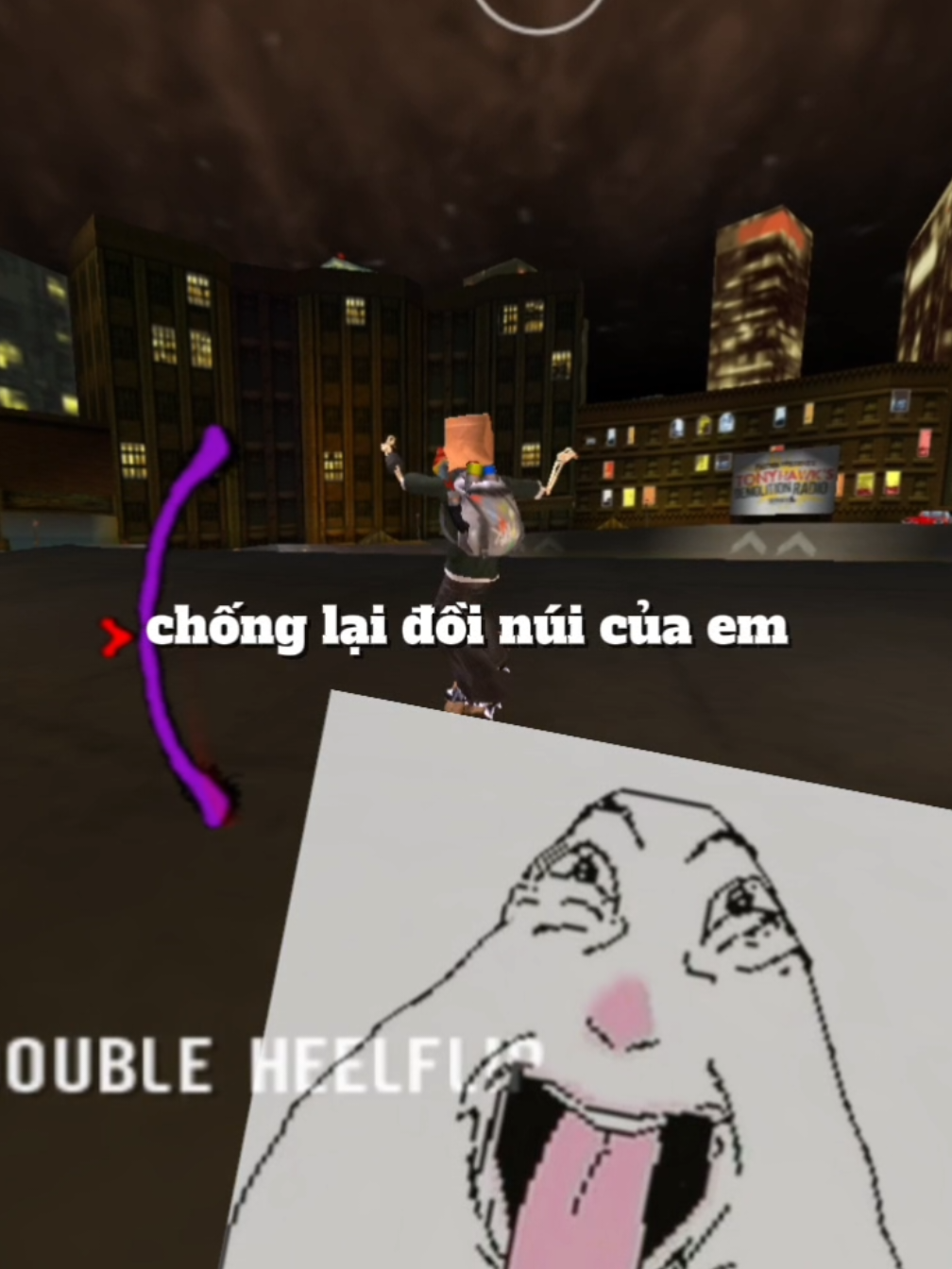 anh co nhin len mat nhung ma sao chi nhin xuong nui em:'3.       #Love #thug2remix #viral #xh #game 