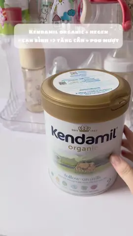 Trộm vía sau khi sử dụng Kendamil được một tháng thì con tăng lên 1kg, đi poo mượt hẹ hẹ #kendamil #kendamilorganic #mevabe #xh 