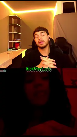 Clip extraído de Kick HeyLucio #kickstreaming #humor #ometv #chiste #coqueteando 