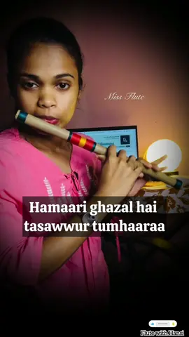 Bahut pyar karte hai  Tum ko sanam ❤️ #fyp #missflute #fy #hindisong #bahutpyarkartehai 