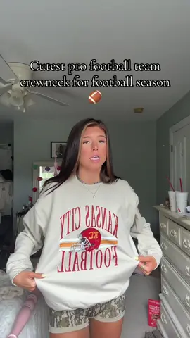 Obsessed with these crewnecks for football season!! #nflfootball #footballsunday #footballszn #crewneck #tiktokshopcreatorpicks 