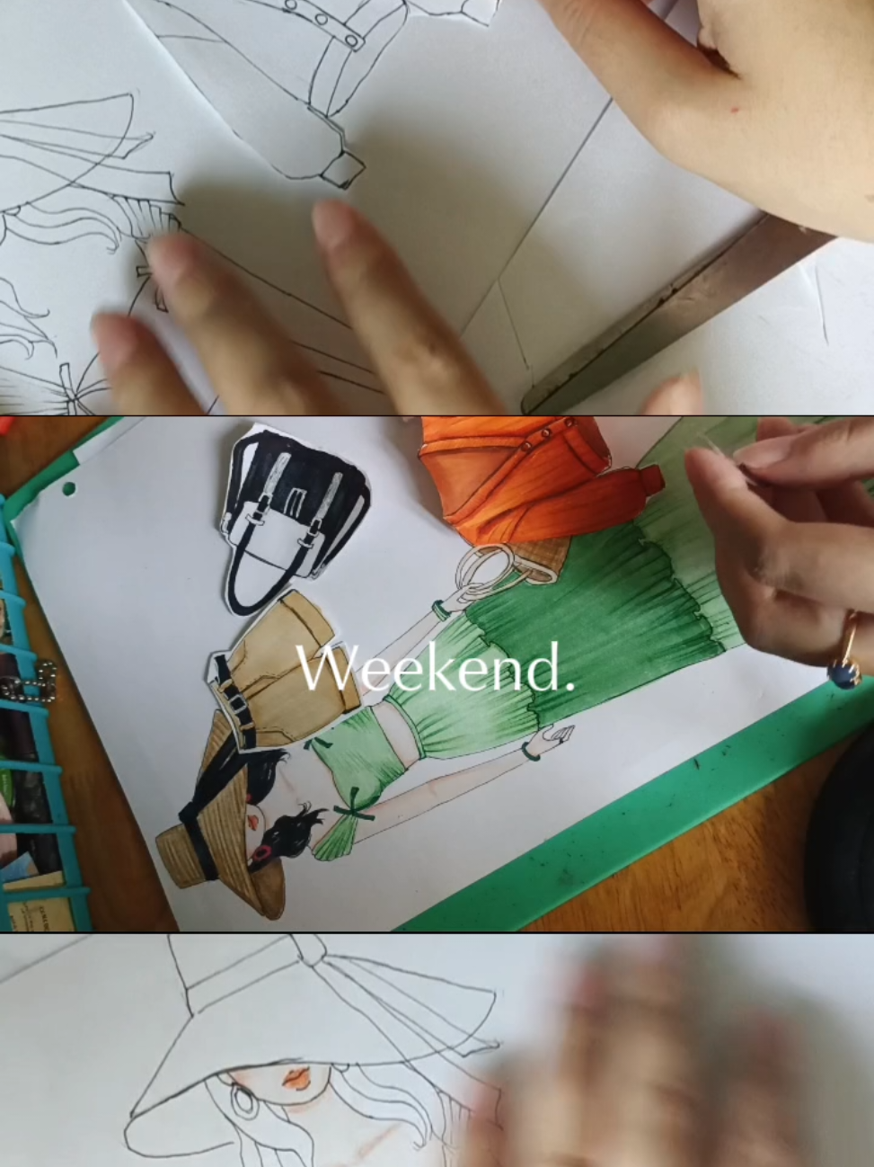 #fashionillustration #fashiondrawing #outfitideas #markerart #weekend 